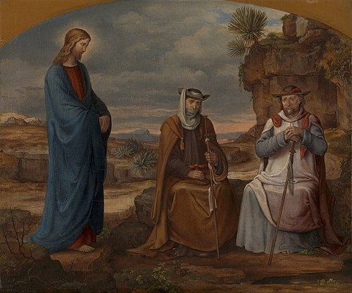 The Journey to Emmaus, 1827, Ferdinand Olivier