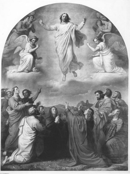 Himmelfahrt Christi, 1856, Johann von Schraudolph
