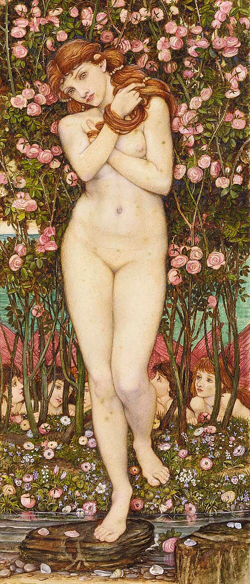 Nymph, , John Roddam Spencer Stanhope