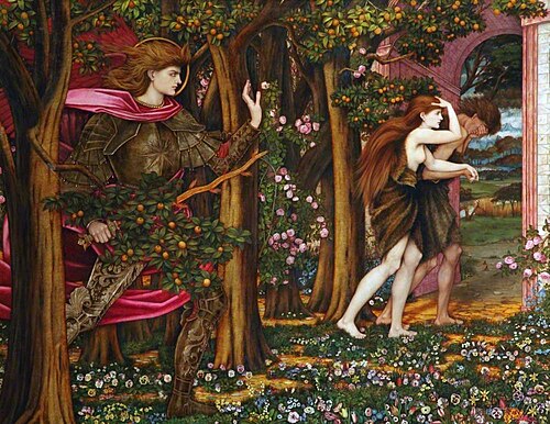 The Expulsion from Eden, 1900, John Roddam Spencer Stanhope