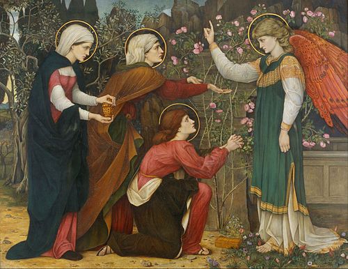 "Why seek ye the living among the dead?" ..., 1880, John Roddam Spencer Stanhope