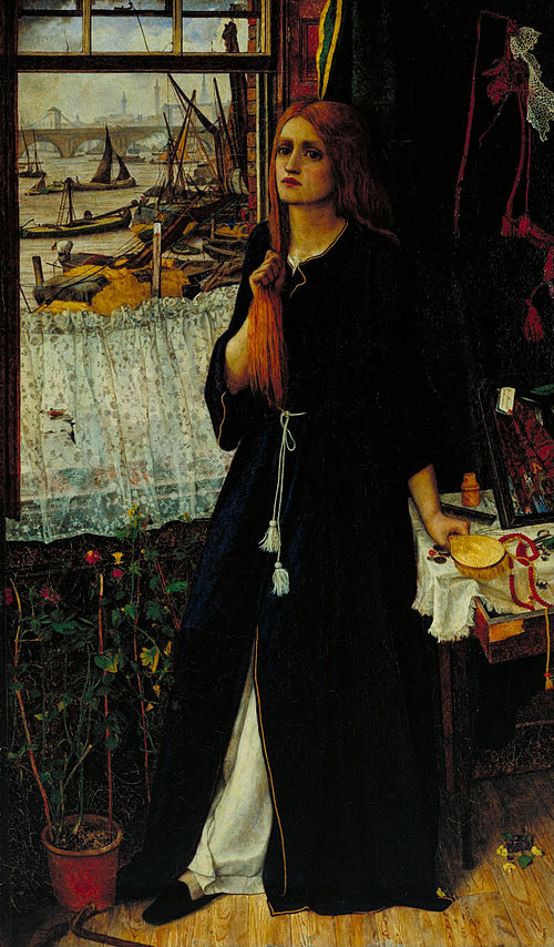 Thoughts of the Past, 1859, John Roddam Spencer Stanhope