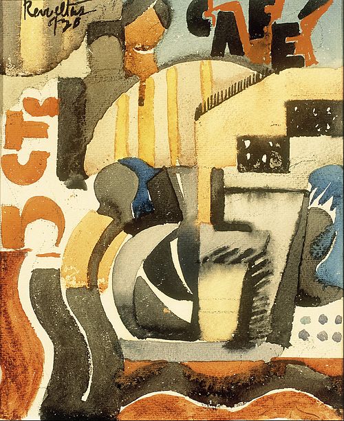The Five-cent Café, 1930, Fermín Revueltas