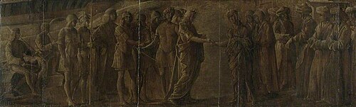 Meeting between a King and a Queen, 1500, Nicolò Rondinelli