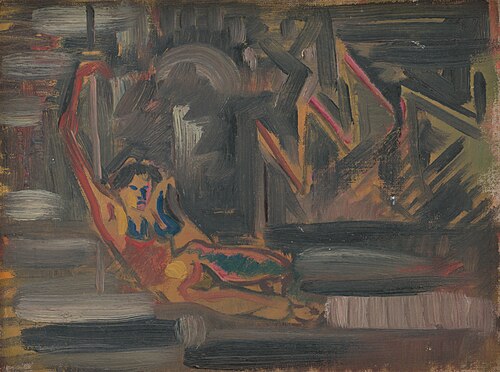 Reclining Woman, 1925, Arnold Peter Weisz-Kubínčan