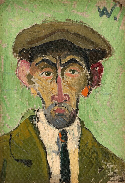 Autoportrait, 1917, Arnold Peter Weisz-Kubínčan