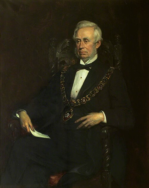 Alderman William Kempson (1805–1893), JP, Mayor of Leicester (1873 & 1890), , Theodore Blake Wirgman