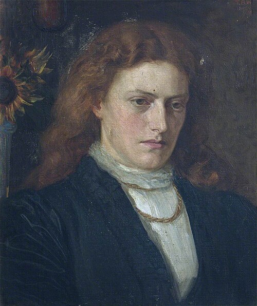 An Unknown Young Woman, 1884, Theodore Blake Wirgman