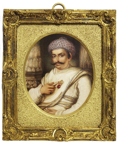 Portrait of Hyder Beg Khan, 1786, Ozias Humphry