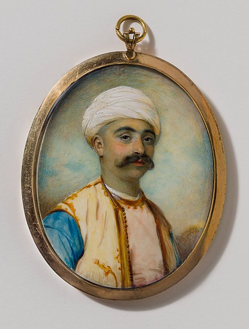 Portrait of Suliman Aga Le Luna, 1782, Ozias Humphry