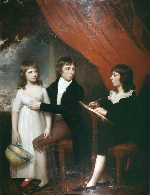 The Heygate Family, 1800, Ozias Humphry