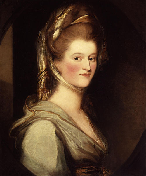 Elizabeth Craven (née Berkeley), Margravine of Brandenburg-Ansbach, 1780, Ozias Humphry