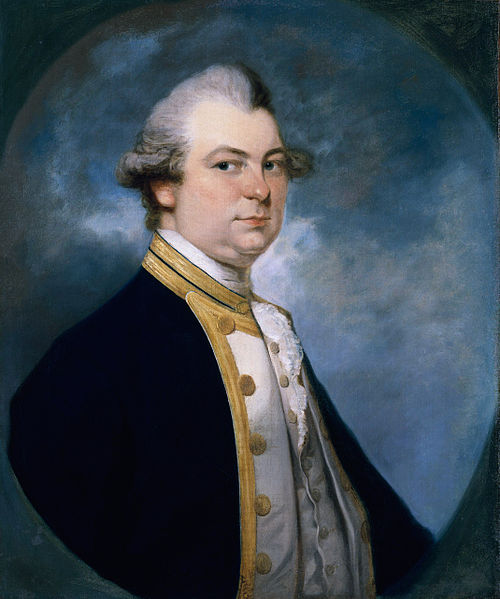 Captain Constantine John Phipps, 1744-92, 2nd Baron Mulgrave, 1779, Ozias Humphry
