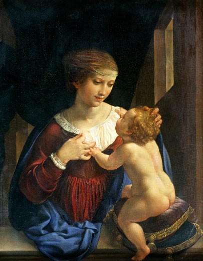 Madonna and Child by Angelo Caroselli, , Angelo Caroselli