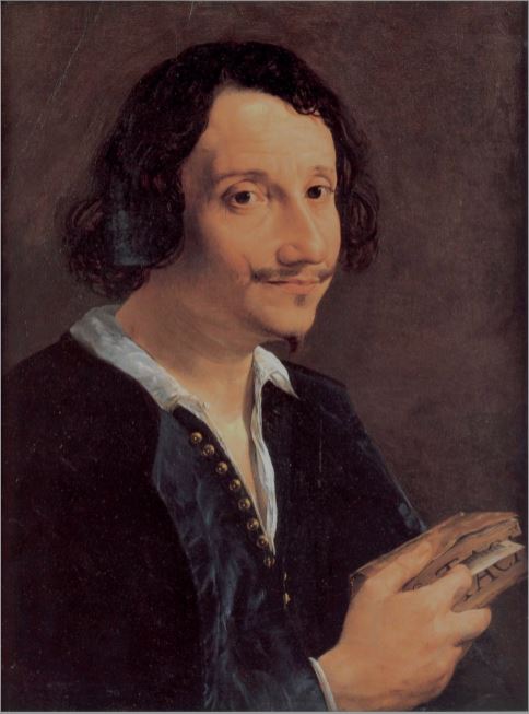 Man reading a book by Tacitus, portrait of Giambattista Andreini, 1650, Angelo Caroselli