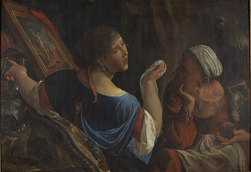 Allegory of Vanitas, 1637, Angelo Caroselli