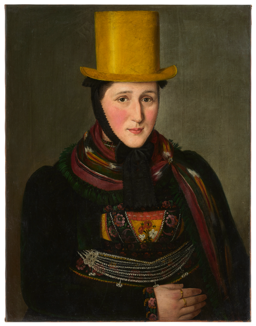 Portrait de Katharina Werle, née Rombach (1808 – 1863), 1830, Lukas Kirner