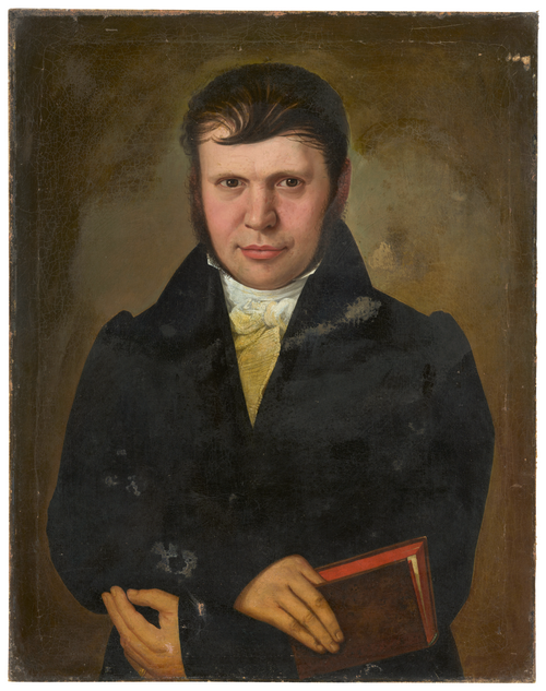 Portrait d'homme, 1834, Lukas Kirner
