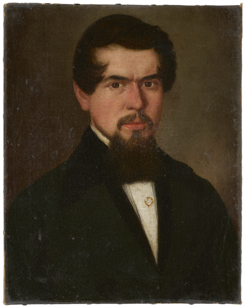 Portrait de Wilhelm Wenz, 1851, Lukas Kirner