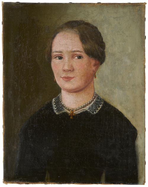 Portrait de Madame Wenz, 1851, Lukas Kirner
