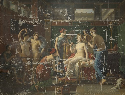 The Toilet of Psyche, 1823, Joseph Paelinck
