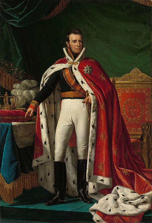Portrait of William I, King of the Netherlands, 1819, Joseph Paelinck