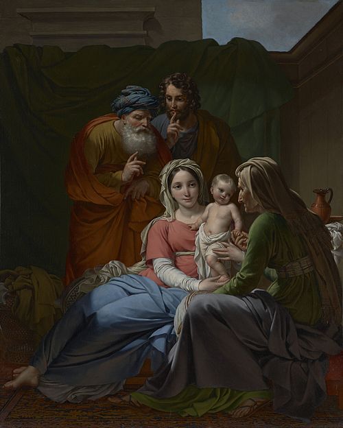 The Holy Family, 1820, Joseph Paelinck