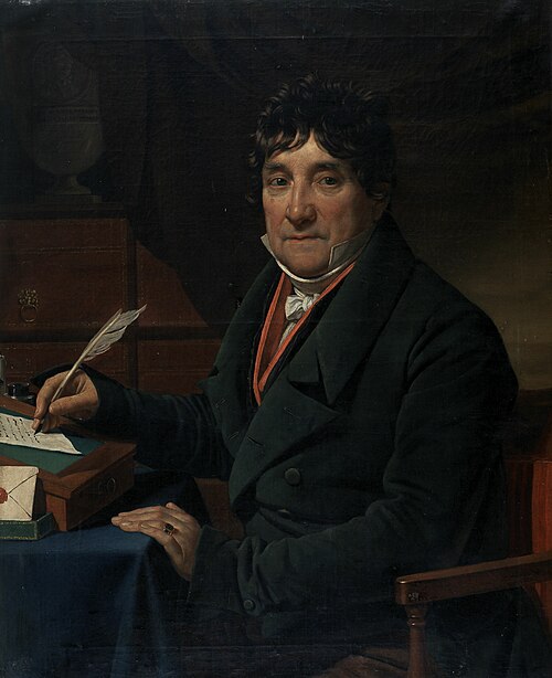 Portrait of the Lawyer Hubert Parez, 1823, Joseph Paelinck