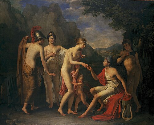 The Judgment of Paris, 1804, Joseph Paelinck