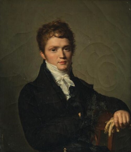 Portrait de Prosper de Barante, 1807, Firmin Massot
