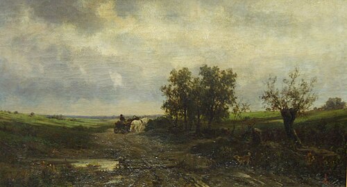 The Road, 1868, Fiodor Vassiliev