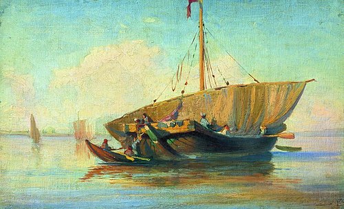 Boat, 1870, Fiodor Vassiliev