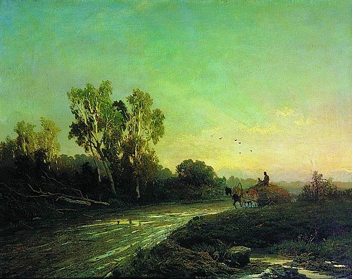 After a rain, 1869, Fiodor Vassiliev