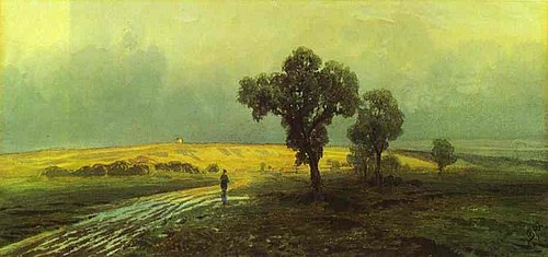 After heavy rain, 1870, Fiodor Vassiliev