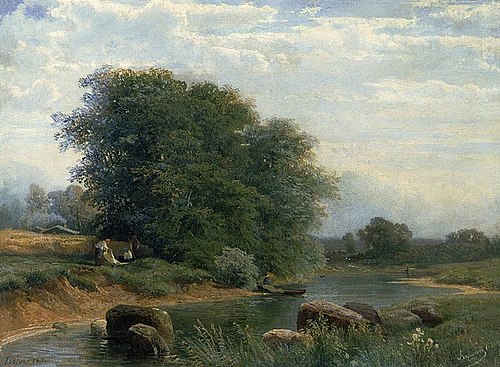Близ Красного Села, 1868, Fiodor Vassiliev