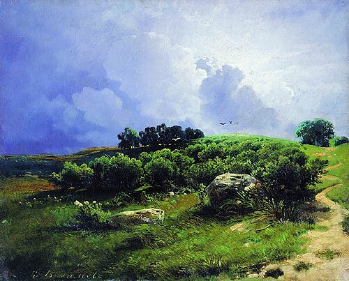 Before a Thunderstorm, 1860, Fiodor Vassiliev