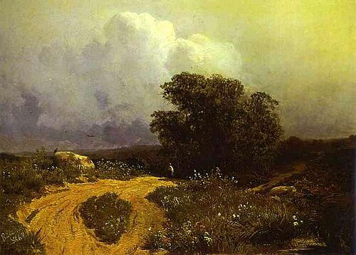 Before a thunderstorm, 1868, Fiodor Vassiliev