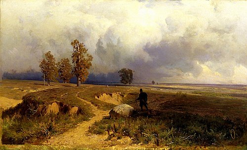 Перед грозой, 1868, Fiodor Vassiliev