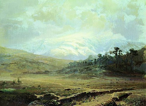 Крымские горы зимой, , Fiodor Vassiliev