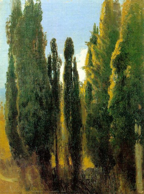 Кипарисы в Крыму, , Fiodor Vassiliev