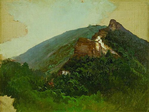 Крымский этюд, 1873, Fiodor Vassiliev