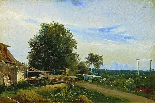 Гумно, 1868, Fiodor Vassiliev