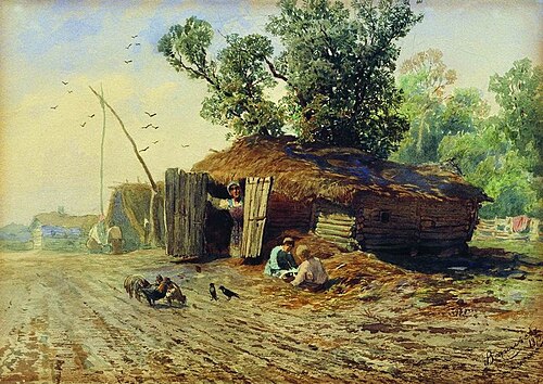 Dugout, 1870, Fiodor Vassiliev