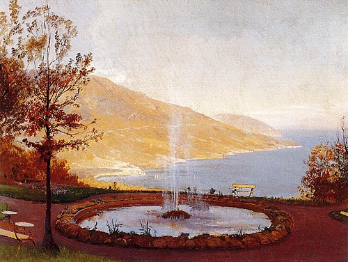 A view from the Eriklik, 1872, Fiodor Vassiliev