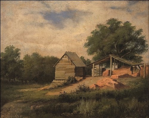 Brick factory, 1869, Fiodor Vassiliev