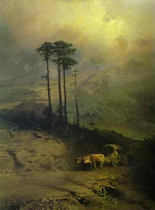 Dans les montagnes de Crimée, 1873, Fiodor Vassiliev