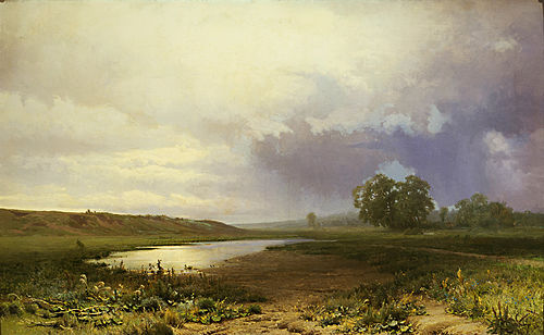 Prairie inondée, 1872, Fiodor Vassiliev