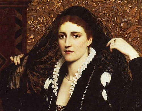 Olivia, 1887, Edmund Leighton