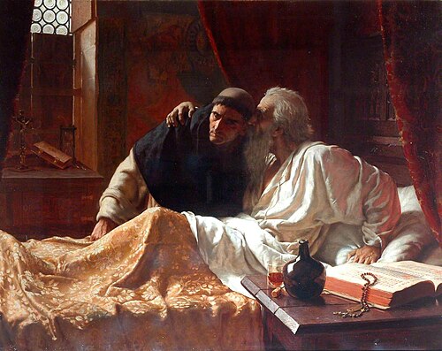 The Secret, 1885, Edmund Leighton