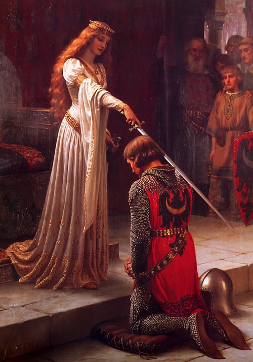 L'Adoubement, 1901, Edmund Blair Leighton